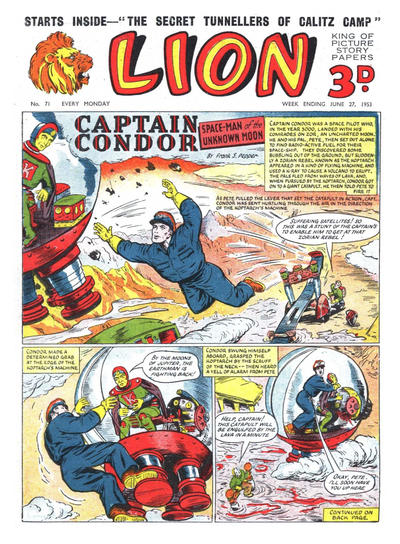 Cover for Lion (Amalgamated Press, 1952 series) #71