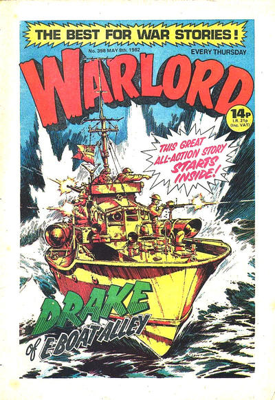 Cover for Warlord (D.C. Thomson, 1974 series) #398