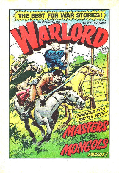 Cover for Warlord (D.C. Thomson, 1974 series) #401