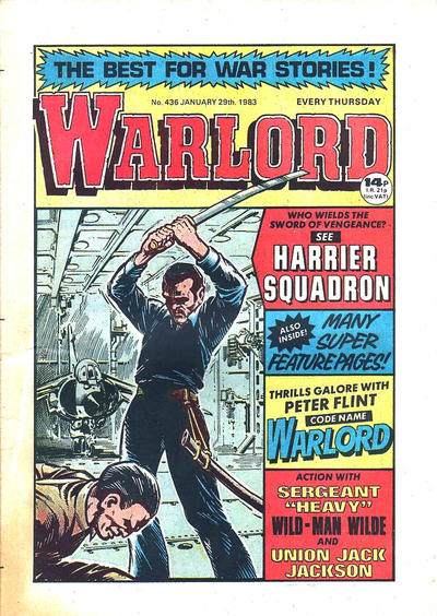 Cover for Warlord (D.C. Thomson, 1974 series) #436