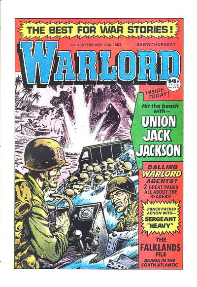Cover for Warlord (D.C. Thomson, 1974 series) #438