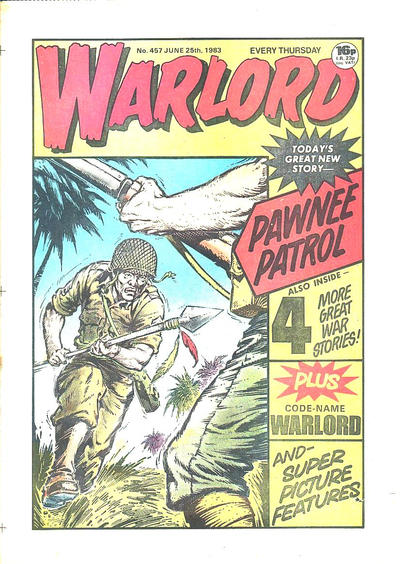 Cover for Warlord (D.C. Thomson, 1974 series) #457