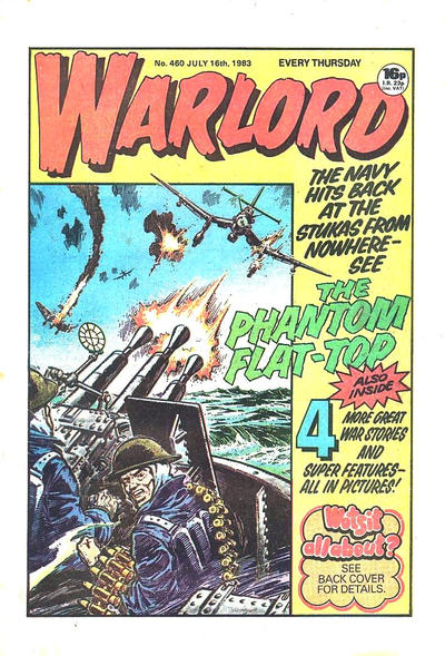 Cover for Warlord (D.C. Thomson, 1974 series) #460