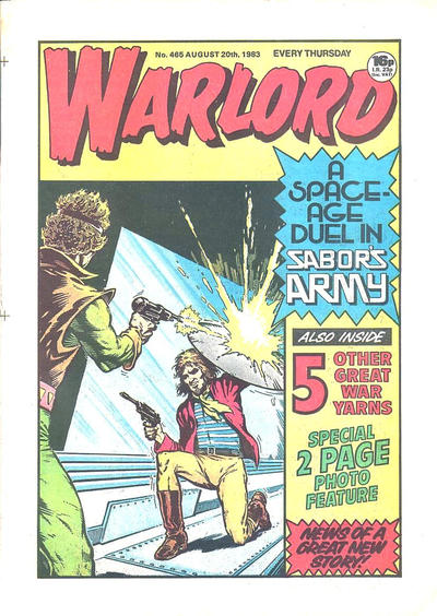 Cover for Warlord (D.C. Thomson, 1974 series) #465
