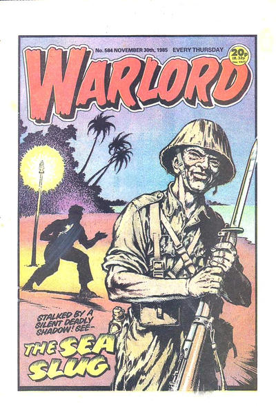 Cover for Warlord (D.C. Thomson, 1974 series) #584