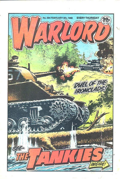 Cover for Warlord (D.C. Thomson, 1974 series) #594