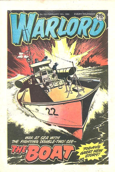 Cover for Warlord (D.C. Thomson, 1974 series) #595