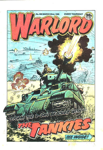 Cover for Warlord (D.C. Thomson, 1974 series) #600