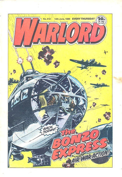 Cover for Warlord (D.C. Thomson, 1974 series) #612