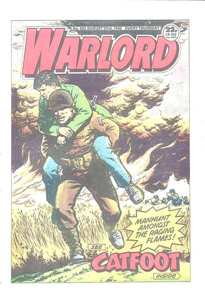 Cover for Warlord (D.C. Thomson, 1974 series) #622