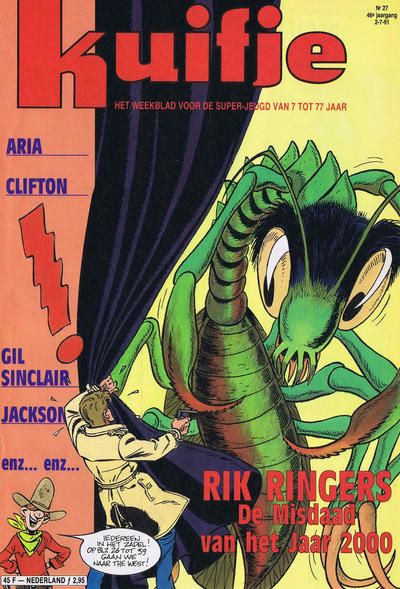 Cover for Kuifje (Le Lombard, 1946 series) #27/1991