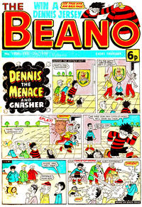 Cover Thumbnail for The Beano (D.C. Thomson, 1950 series) #1909