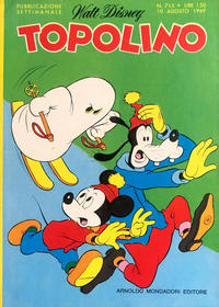 Cover Thumbnail for Topolino (Mondadori, 1949 series) #715