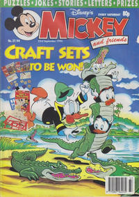 Cover Thumbnail for Mickey and Friends (Fleetway Publications, 1992 series) #37/1994
