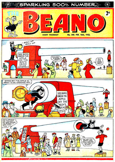 Cover for The Beano (D.C. Thomson, 1950 series) #500