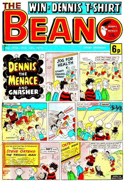 Cover for The Beano (D.C. Thomson, 1950 series) #1908
