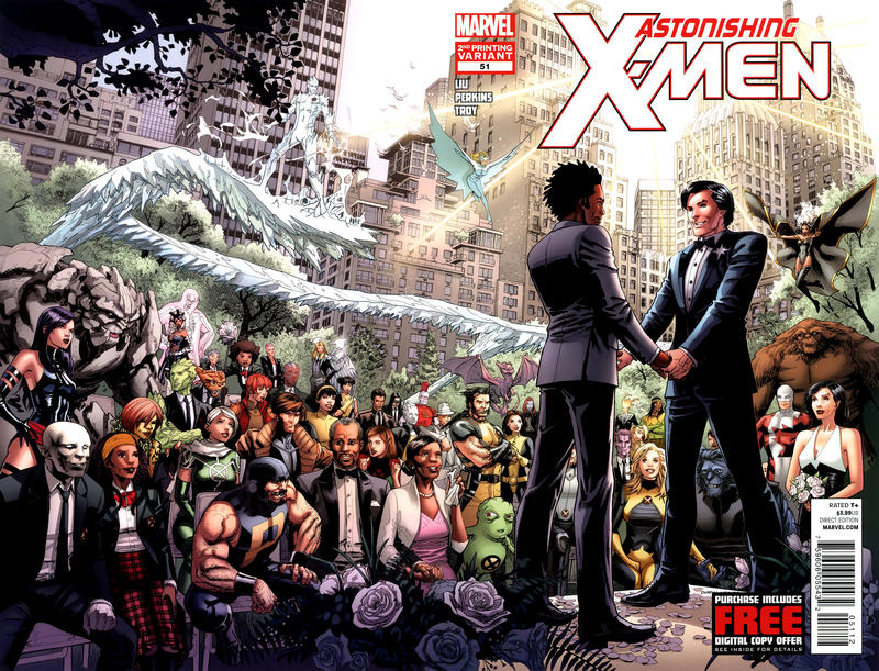 Cover for Astonishing X-Men (Marvel, 2004 series) #51 [Second Printing]