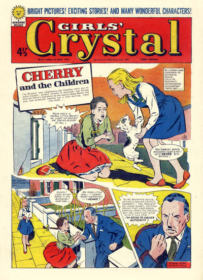 Cover for Girls' Crystal (Amalgamated Press, 1953 series) #1328