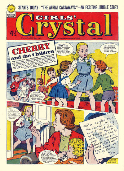 Cover for Girls' Crystal (Amalgamated Press, 1953 series) #1334