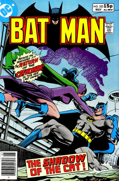 Cover for Batman (DC, 1940 series) #323 [British]