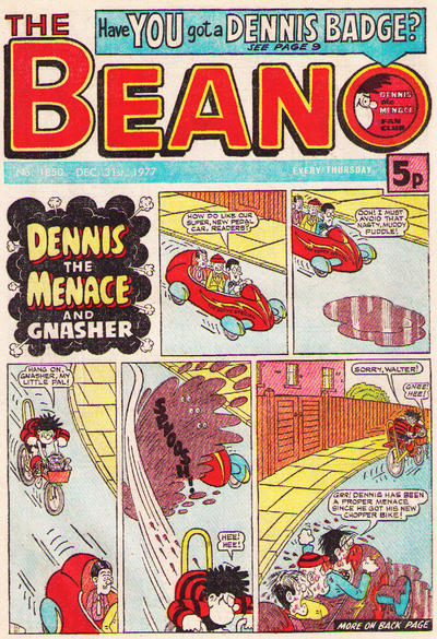 Cover for The Beano (D.C. Thomson, 1950 series) #1850
