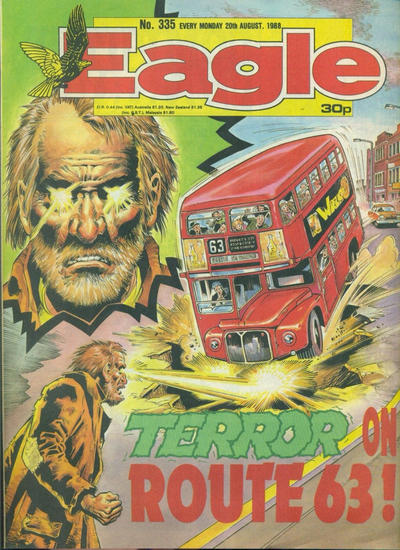 Cover for Eagle (IPC, 1982 series) #335