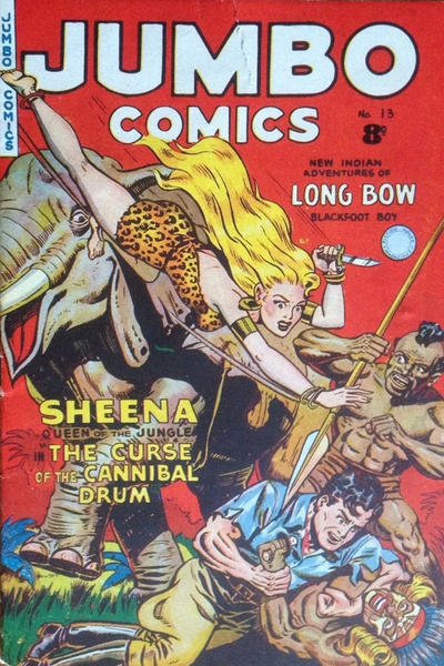 Cover for Jumbo Comics (H. John Edwards, 1950 ? series) #13