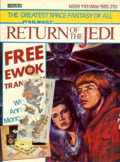 Cover for Return of the Jedi Weekly (Marvel UK, 1983 series) #99 [Transfer cover]