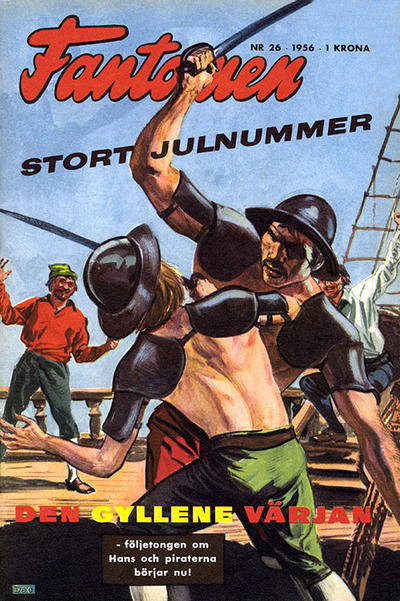 Cover for Fantomen (Åhlén & Åkerlunds, 1956 series) #26/1956