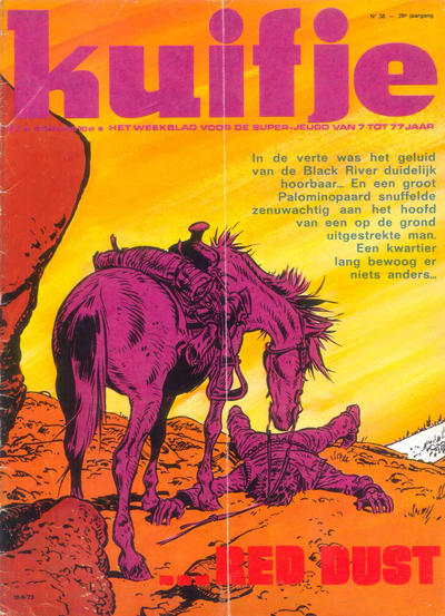 Cover for Kuifje (Le Lombard, 1946 series) #38/1973