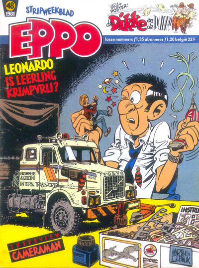Cover for Eppo (Oberon, 1975 series) #48/1981