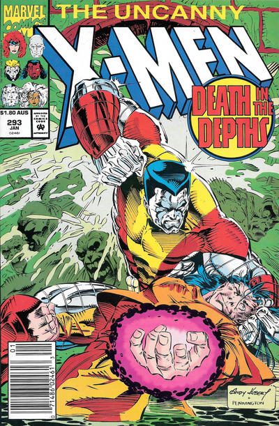 Cover for The Uncanny X-Men (Marvel, 1981 series) #293 [Australian]