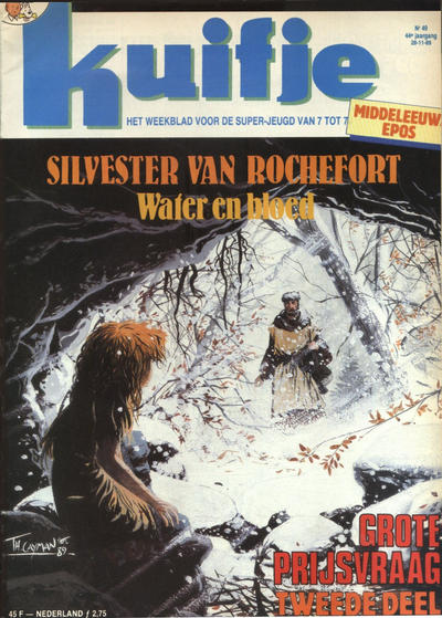 Cover for Kuifje (Le Lombard, 1946 series) #49/1989