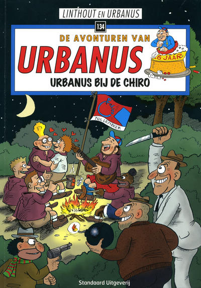 Cover for De avonturen van Urbanus (Standaard Uitgeverij, 1996 series) #134 - Urbanus bij de chiro