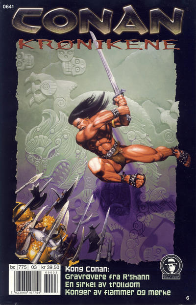 Cover for Conan Krønikene (Bladkompaniet / Schibsted, 2005 series) #6