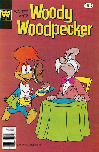 Cover for Walter Lantz Woody Woodpecker (Western, 1962 series) #168 [Whitman]