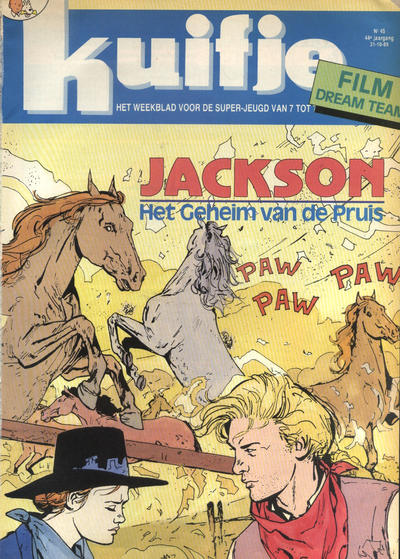 Cover for Kuifje (Le Lombard, 1946 series) #45/1989
