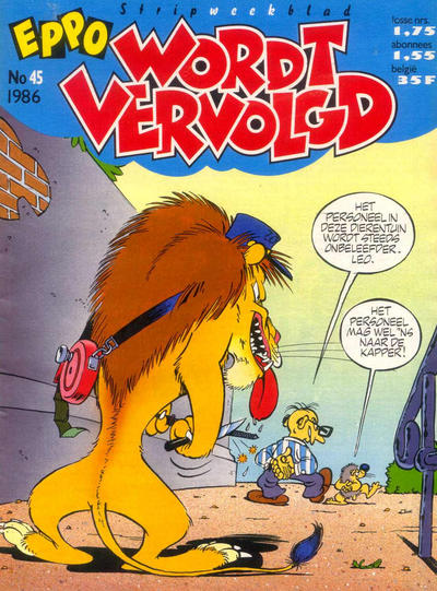 Cover for Eppo Wordt Vervolgd (Oberon, 1985 series) #45/1986