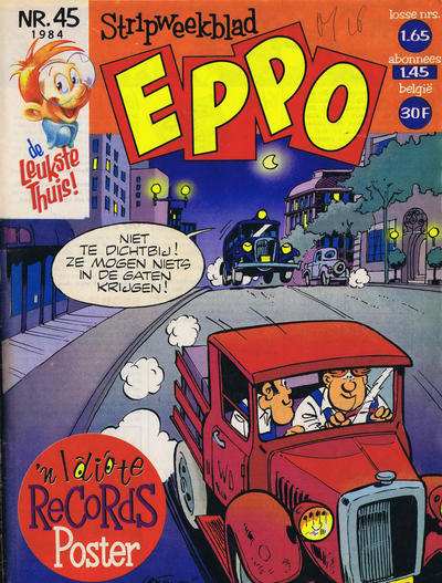 Cover for Eppo (Oberon, 1975 series) #45/1984