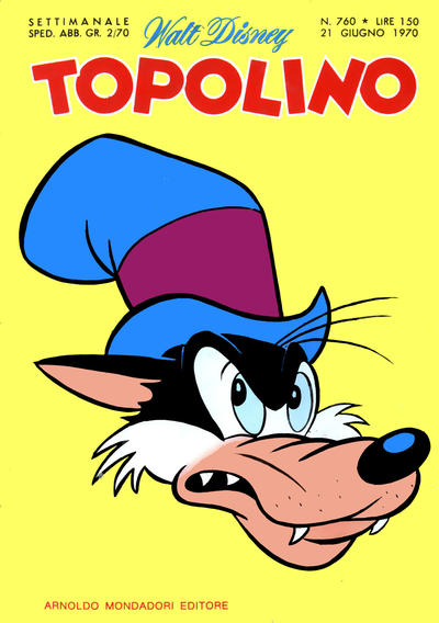 Cover for Topolino (Mondadori, 1949 series) #760