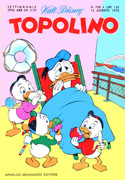 Cover for Topolino (Mondadori, 1949 series) #768