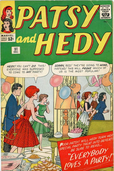 Cover for Patsy and Hedy (Marvel, 1952 series) #91
