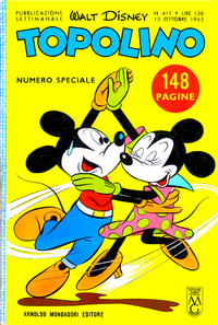 Cover Thumbnail for Topolino (Mondadori, 1949 series) #411