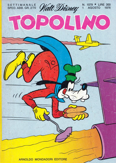 Cover for Topolino (Mondadori, 1949 series) #1079