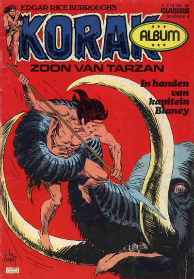 Cover for Korak Album (Classics/Williams, 1973 series) #8