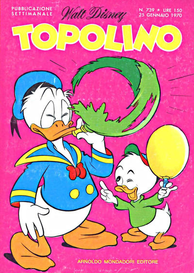 Cover for Topolino (Mondadori, 1949 series) #739