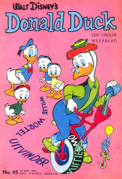 Cover for Donald Duck (Geïllustreerde Pers, 1952 series) #45/1962