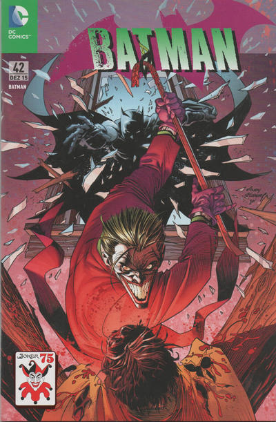 Cover for Batman (Panini Deutschland, 2012 series) #42 (107) [Joker Variant-Cover-Edition]