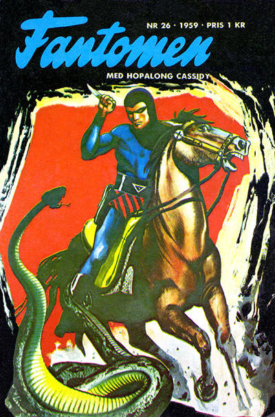 Cover for Fantomen (Semic, 1958 series) #26/1959