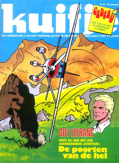 Cover for Kuifje (Le Lombard, 1946 series) #25/1977